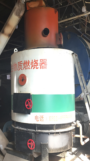 宏勝達案例-湖北4T生物質(zhì)燃燒器
